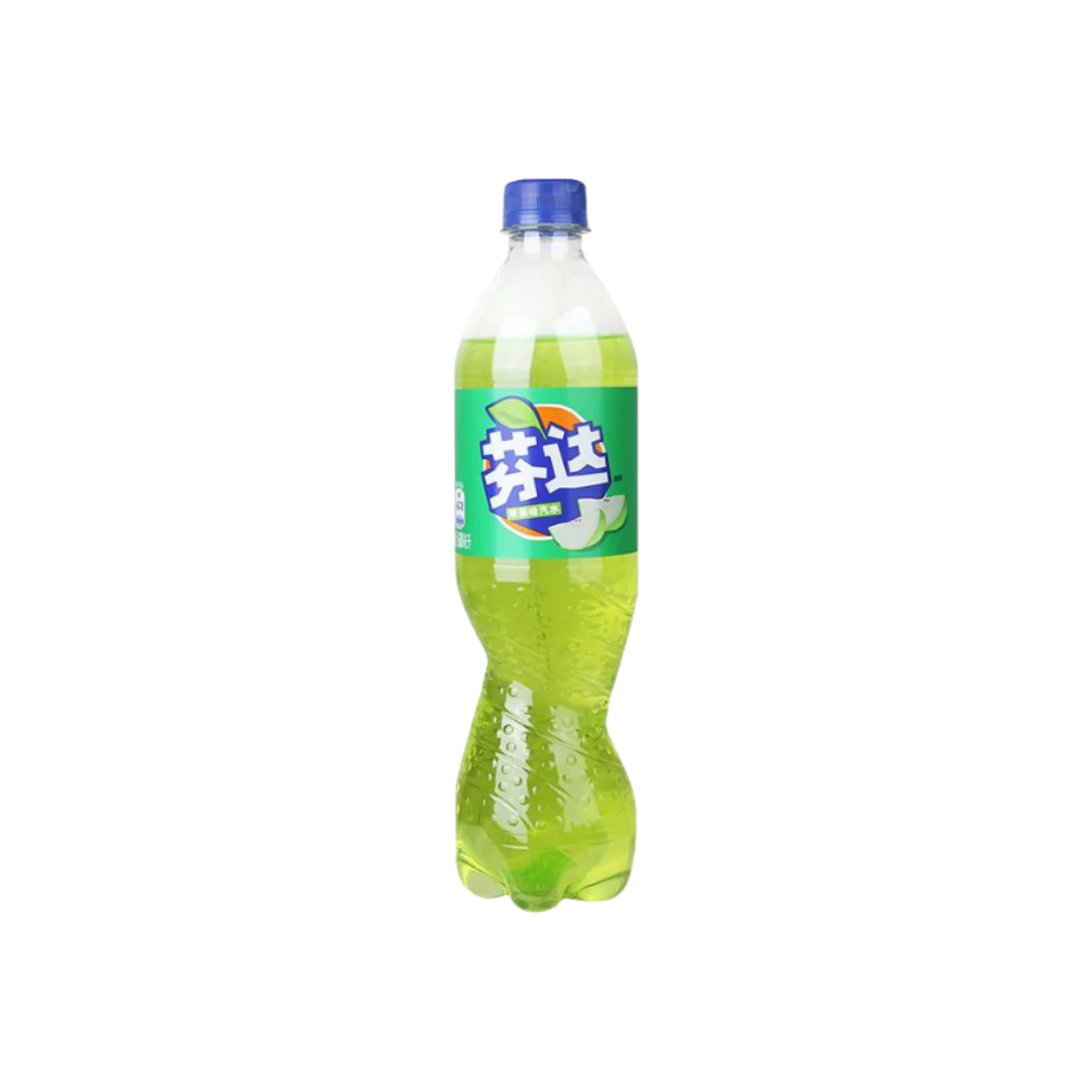 Fanta Green Apple Bottle (China)