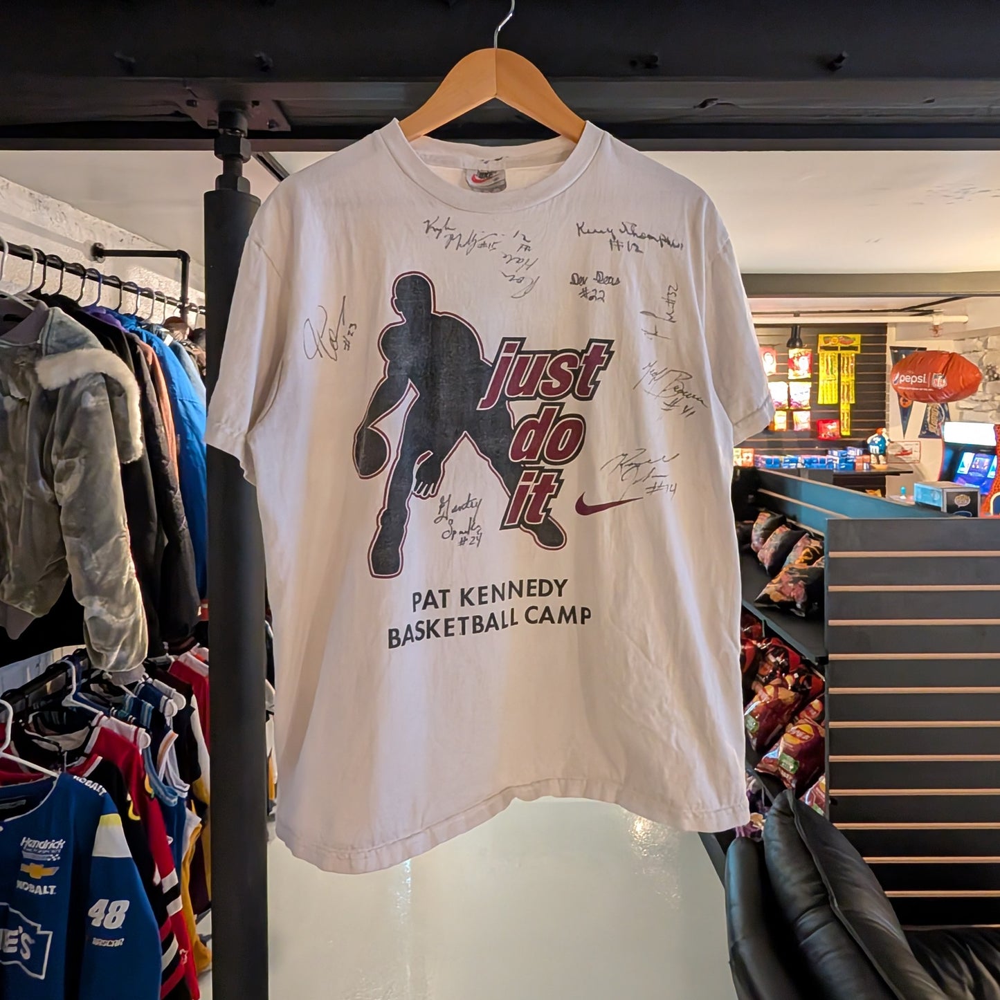 Vtg Nike Basketball Camp Tee