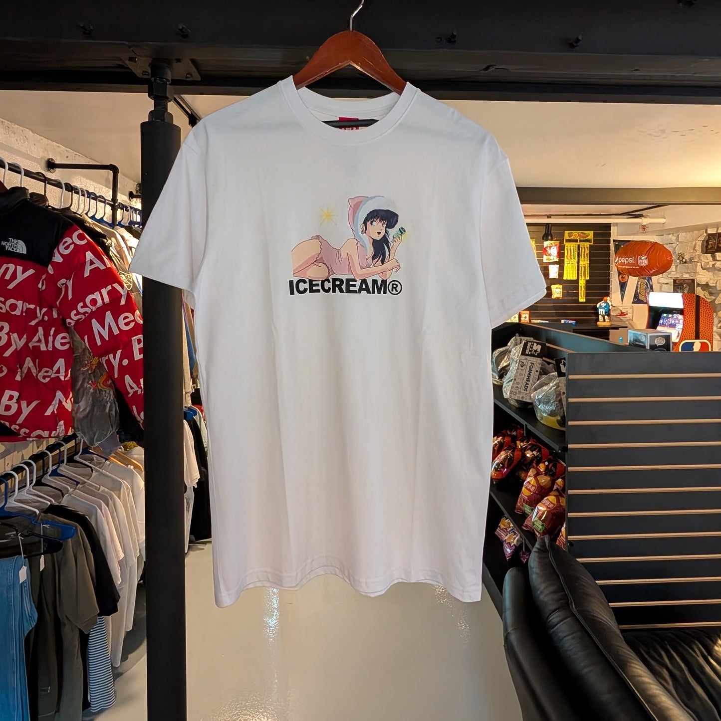 Ice cream Fur Coat Tee
