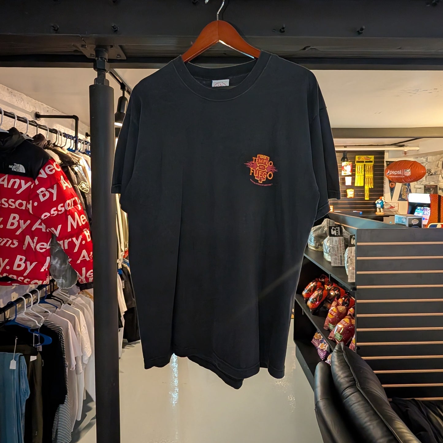 Flaming Skull Tee
