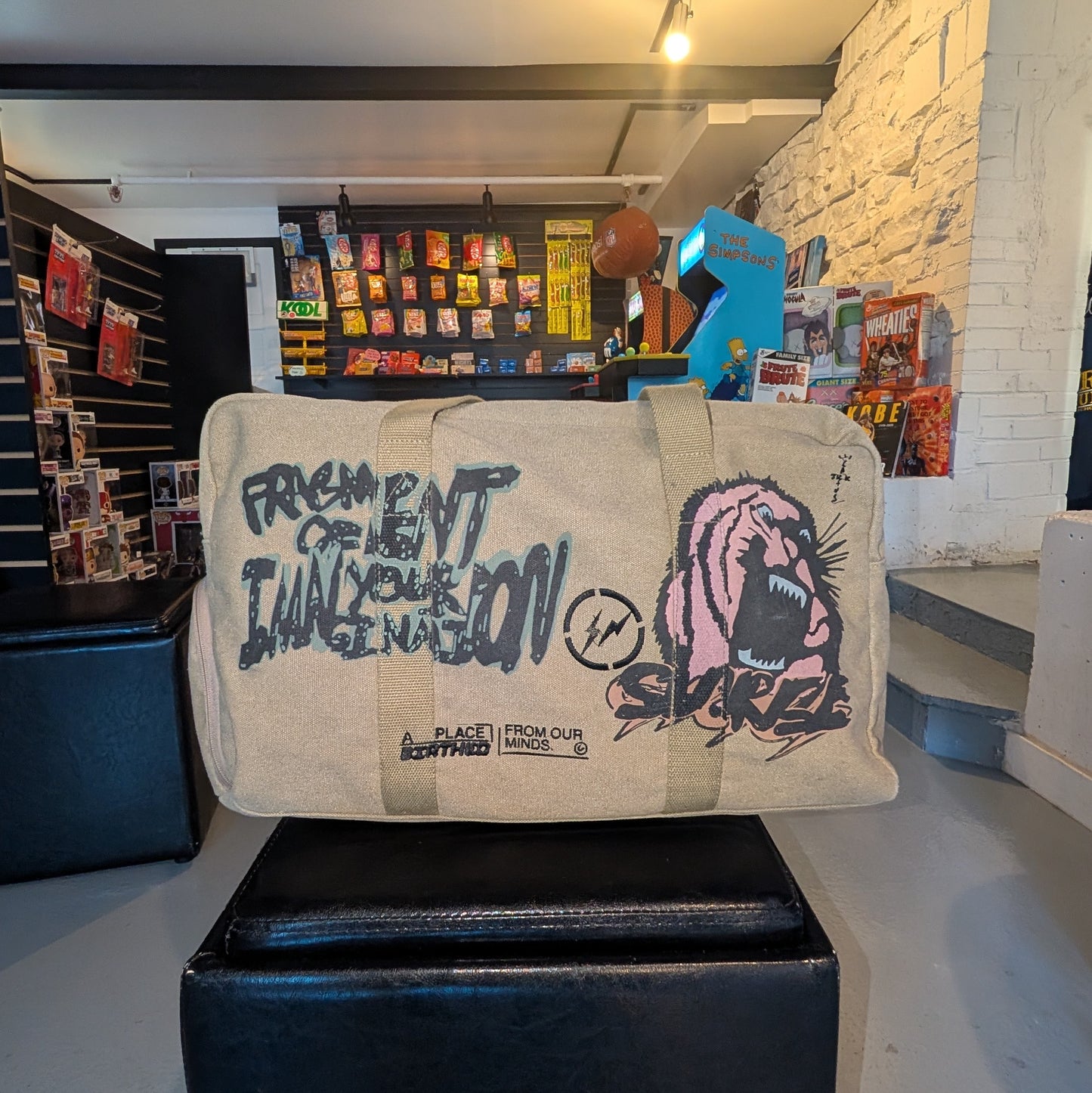 Cactus Jack x Fragment Duffle Bag