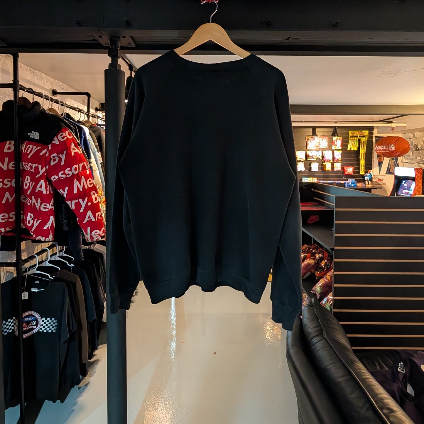 80s Boulder Wildlife Conservation Post Stamp Crewneck