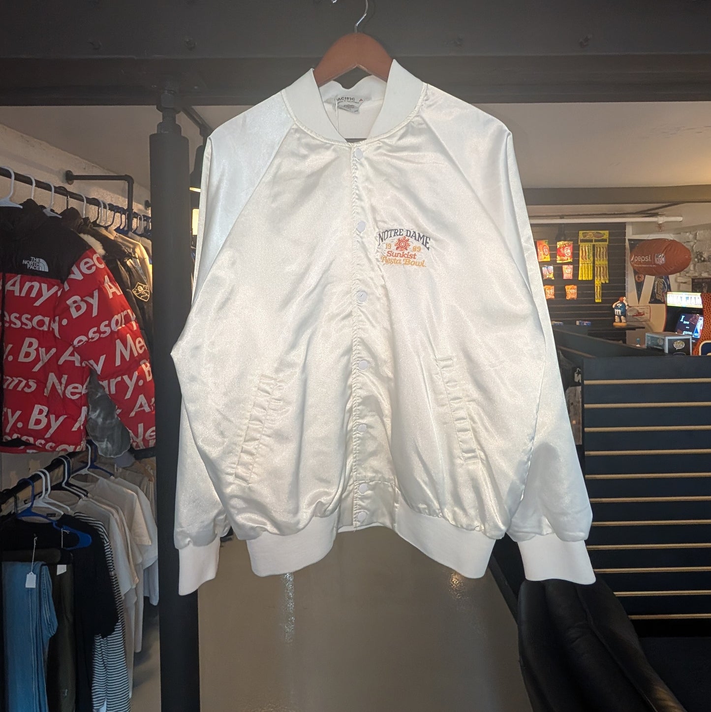 Notre Dame Sunkist Bowl Satin Jacket
