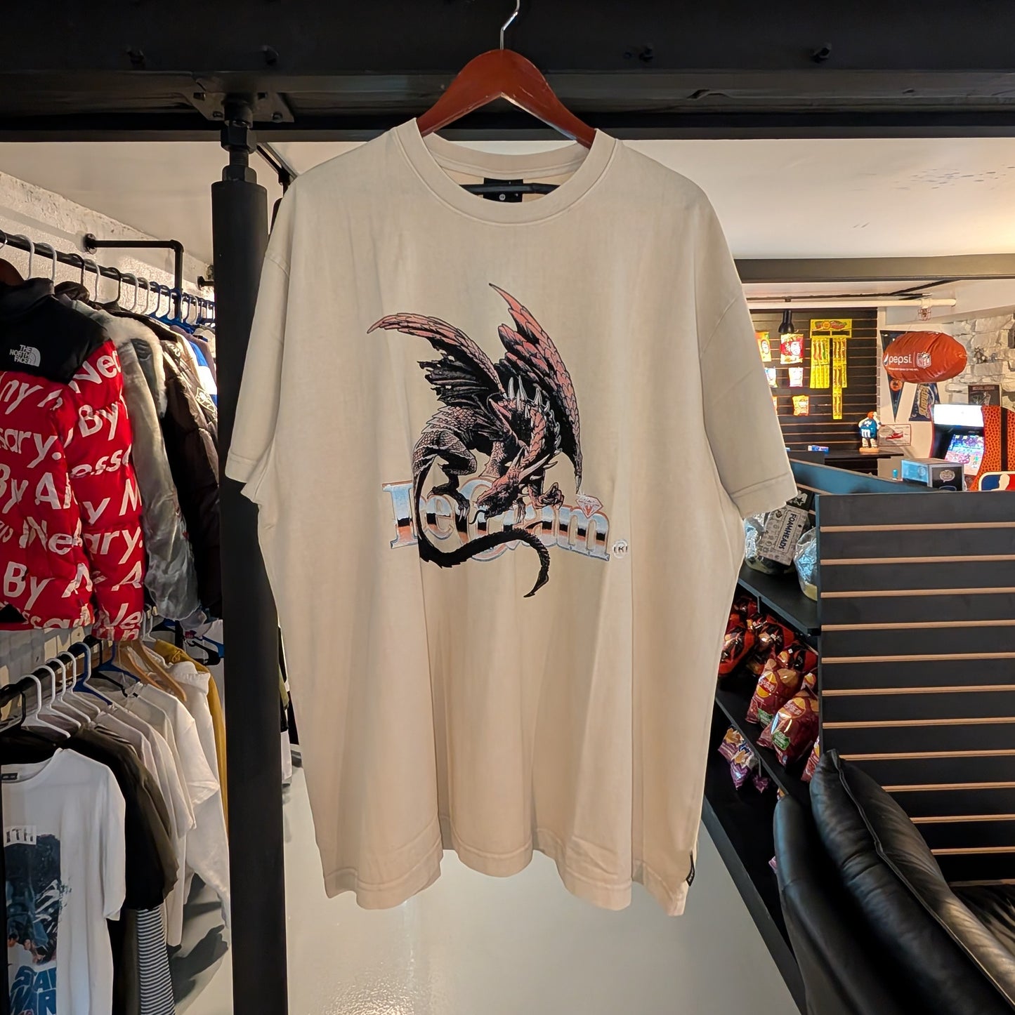 Ice cream Fire Drake Knit Tee