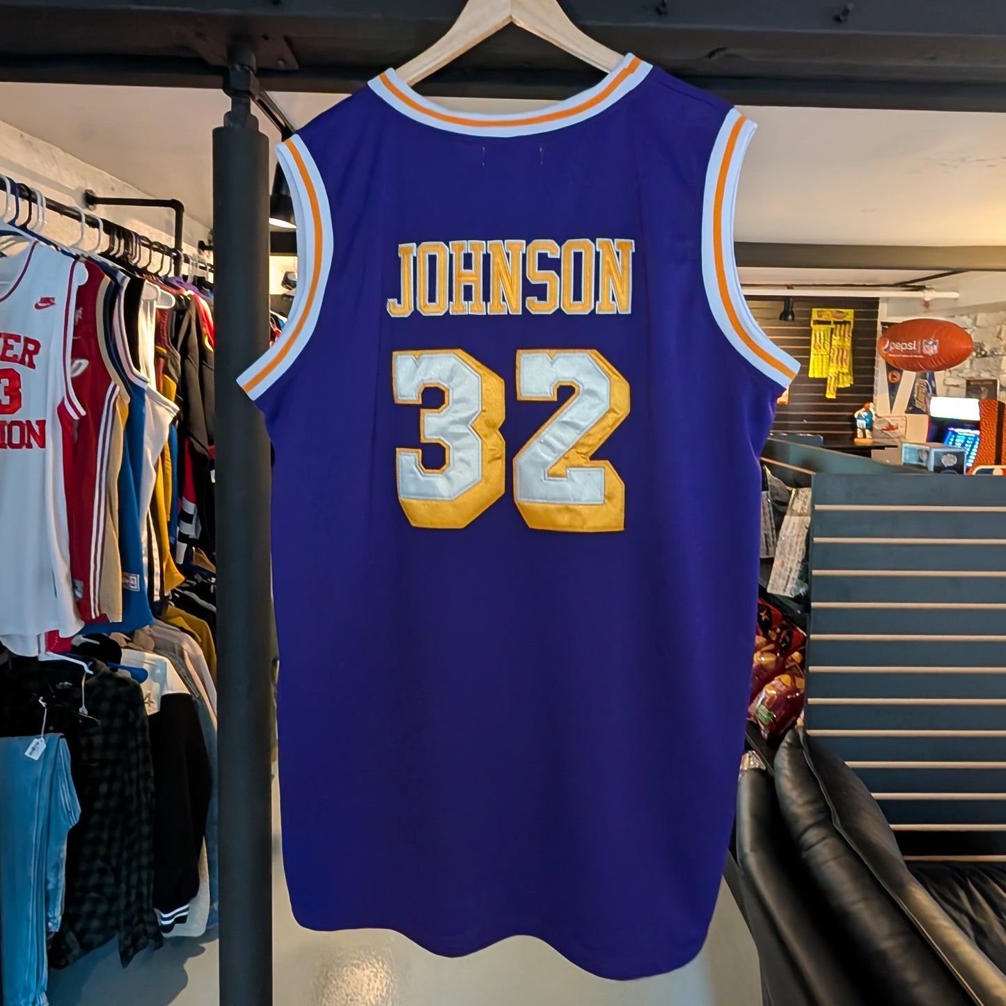 Magic Johnson Lakers Jersey