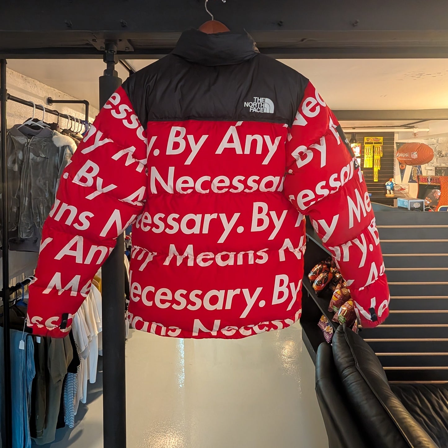 Supreme By Any Means Necessary Nupste Jacket