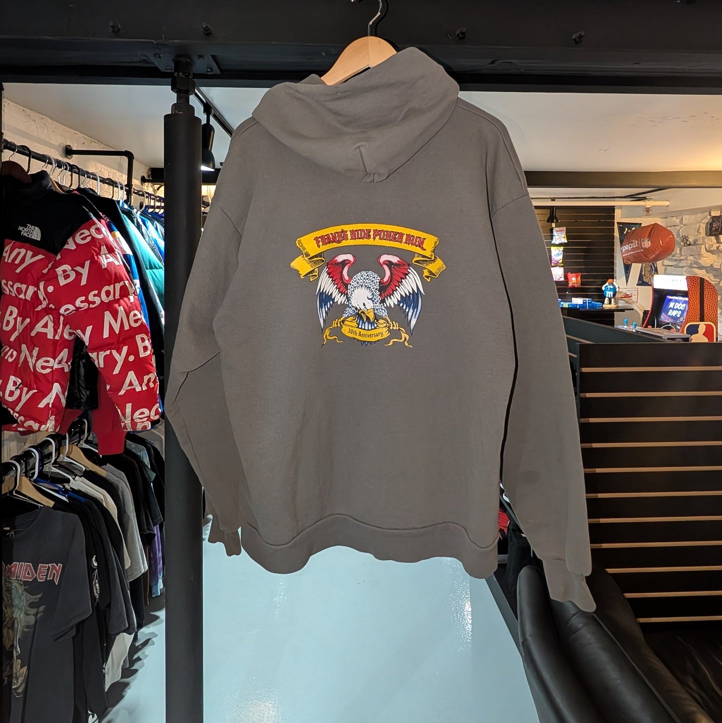 Franks Ride Poker Run Zip Up Hoodie