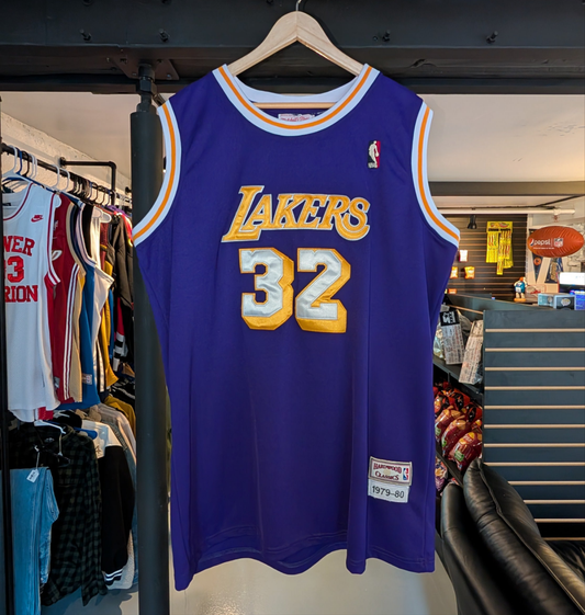 Magic Johnson Lakers Jersey
