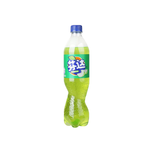 Fanta Green Apple Bottle (China)