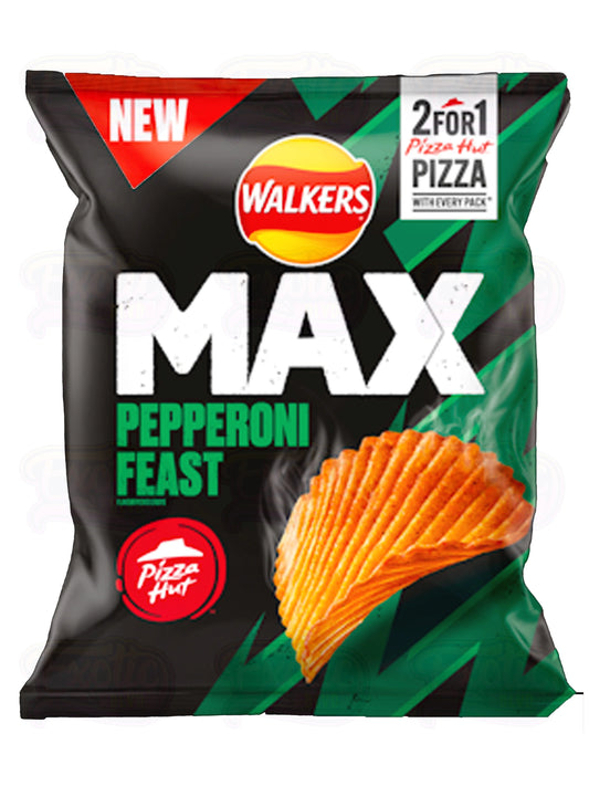 Walkers Max Pizza Hut Pepperoni Feast (UK)