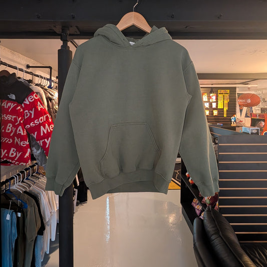 Army Green Blank Hoodie