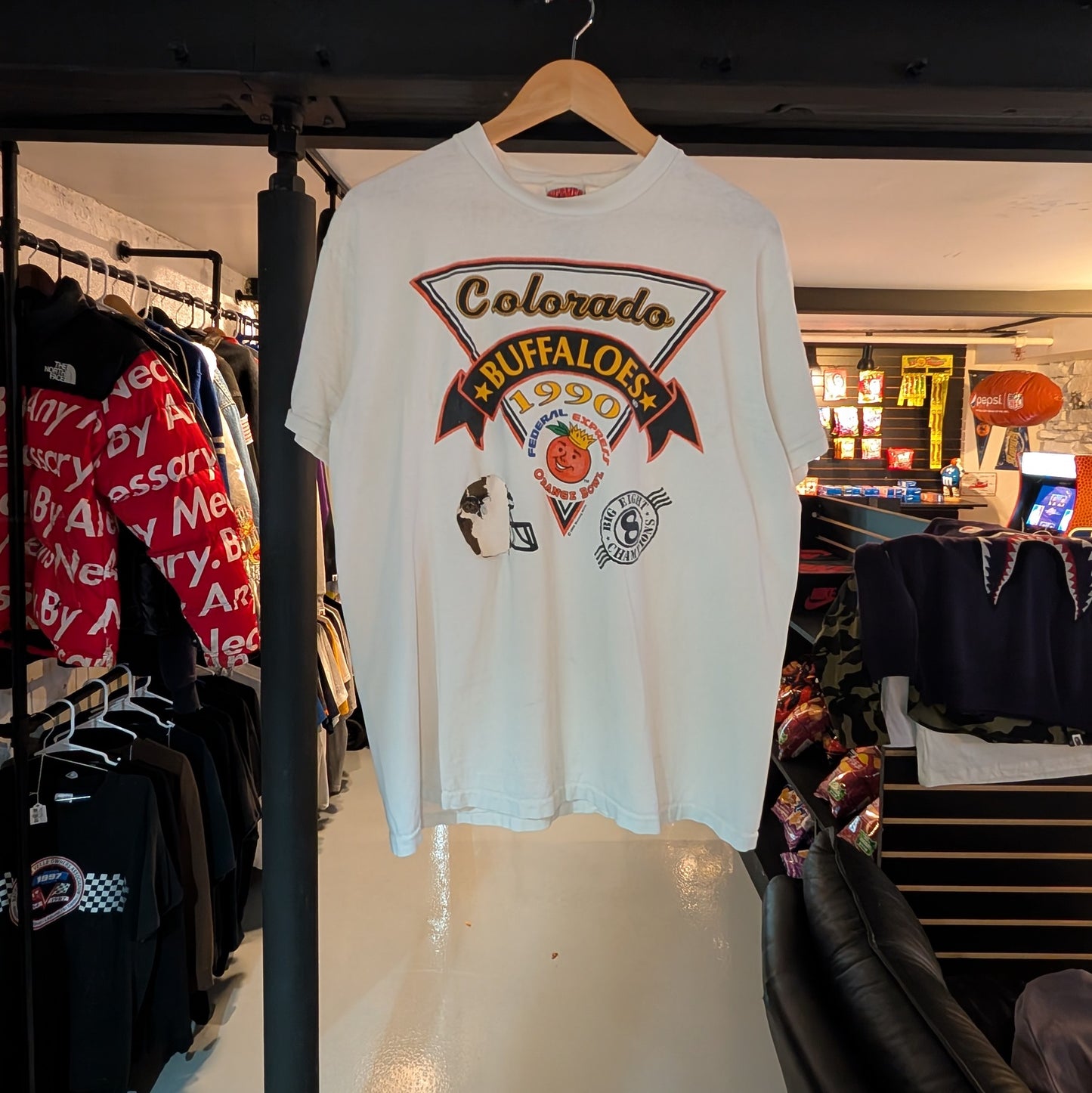 Colorado Buffaloes 1990 Orange Bowl Tee (Damaged)