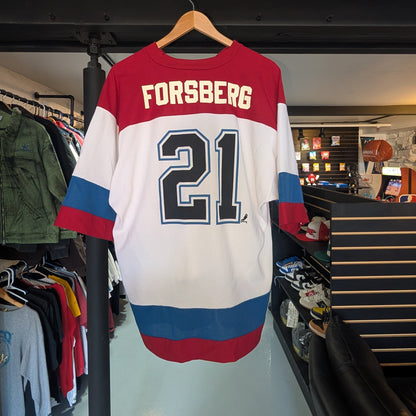 1990s Colorado Avalanche Forsberg Jersey
