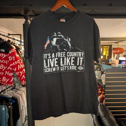 Free Country Harley Davidson Tee