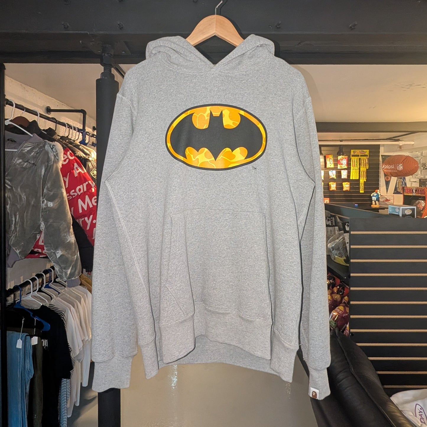 A Bathing Ape Batman Pullover Hoodie