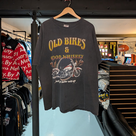Old Bikes and Good Whiskey Tee
