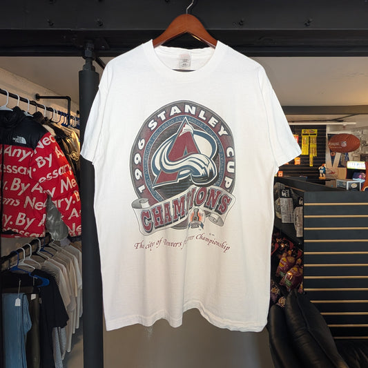Colorado Avalanche 1996 Stanley Cup Champions Tee
