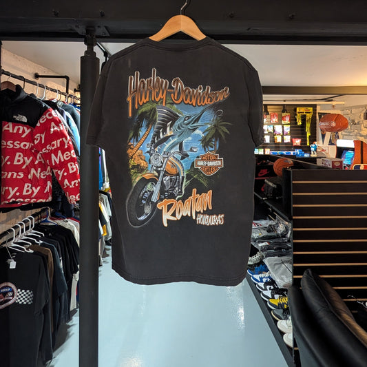 Harley Davidson Roatan Honduras Tee