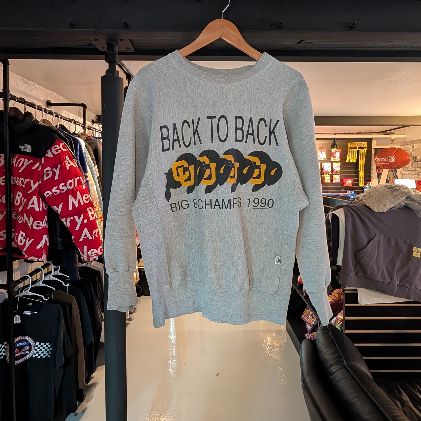 Colorado Buffaloes B2B Big 8 Champions 1990 Crewneck