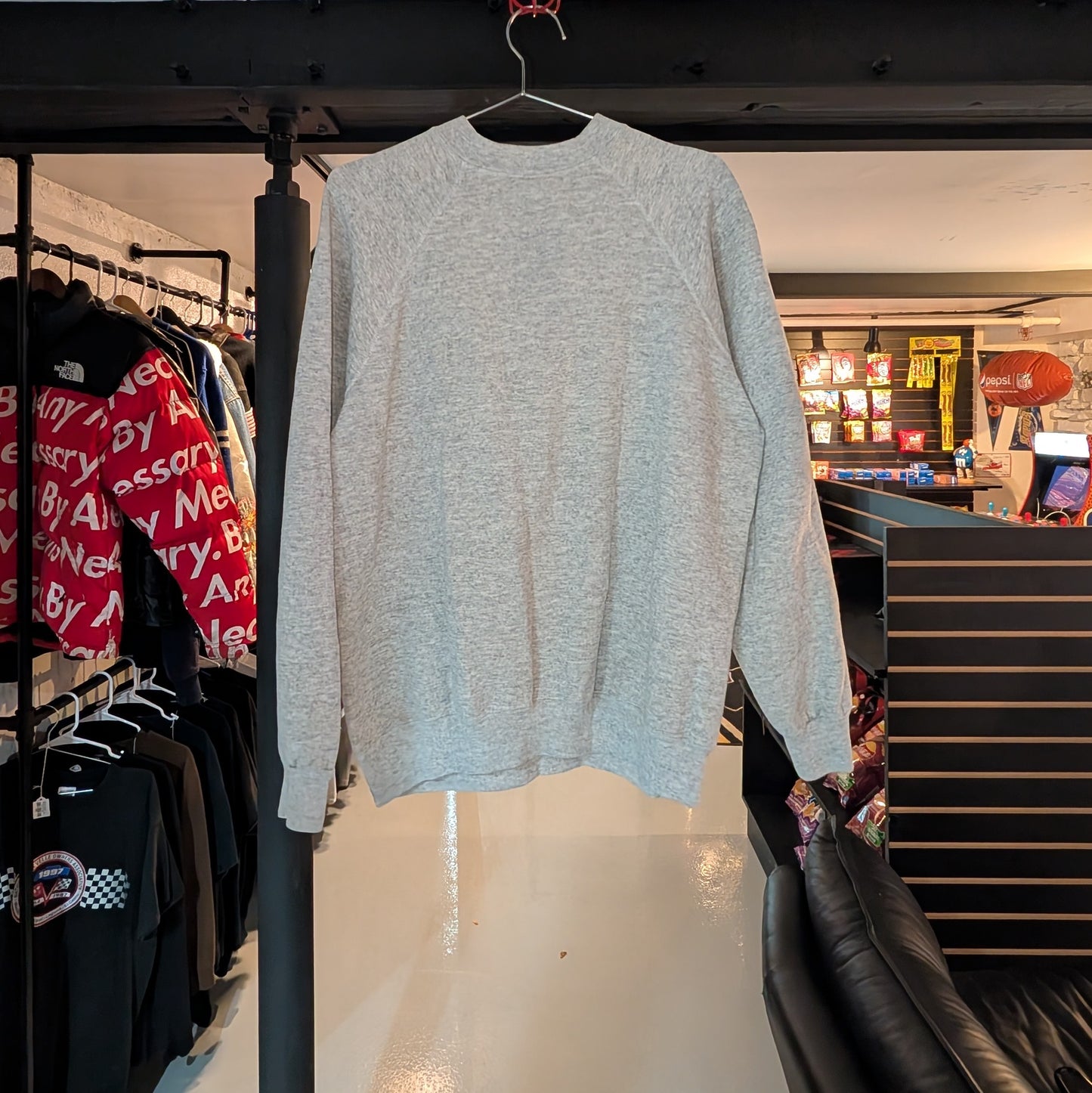 80s Colorado Buffaloes Flock Print Crewneck