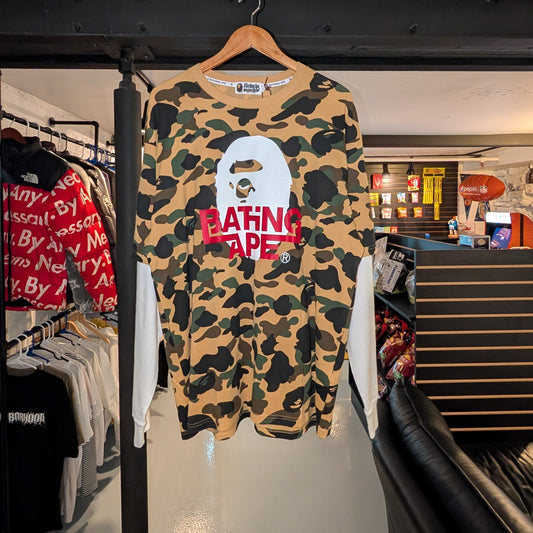 A Bathing Ape 1st Camo Layered Long Sleeve