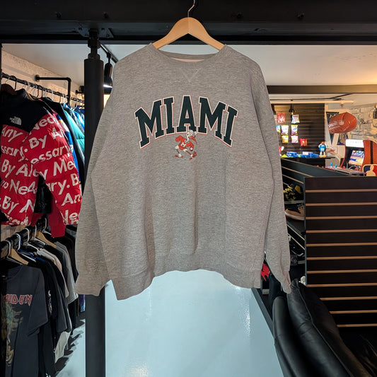 University of Miami 1990s Crewneck