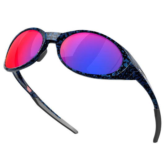 Oakley Eye Jacket Sunglasses (BluexBlack)