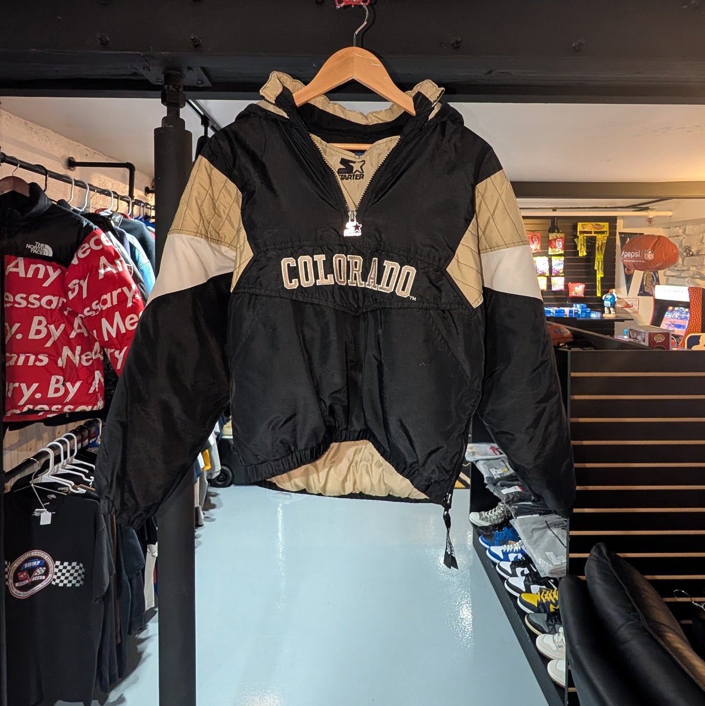 Colorado Buffaloes 1/4 Zip Starter Jacket
