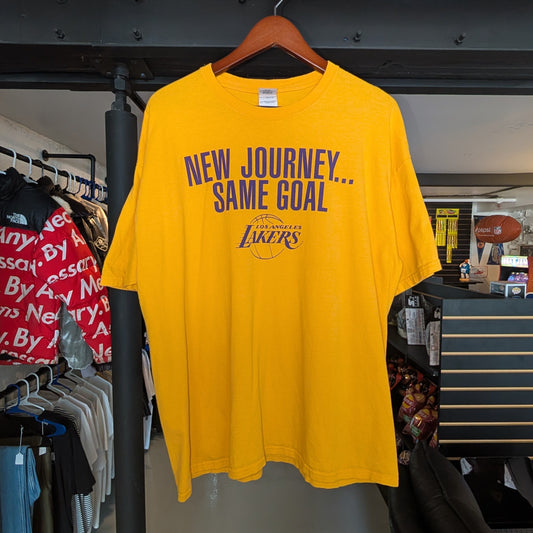 Lakers New Journey Same Goal Tee