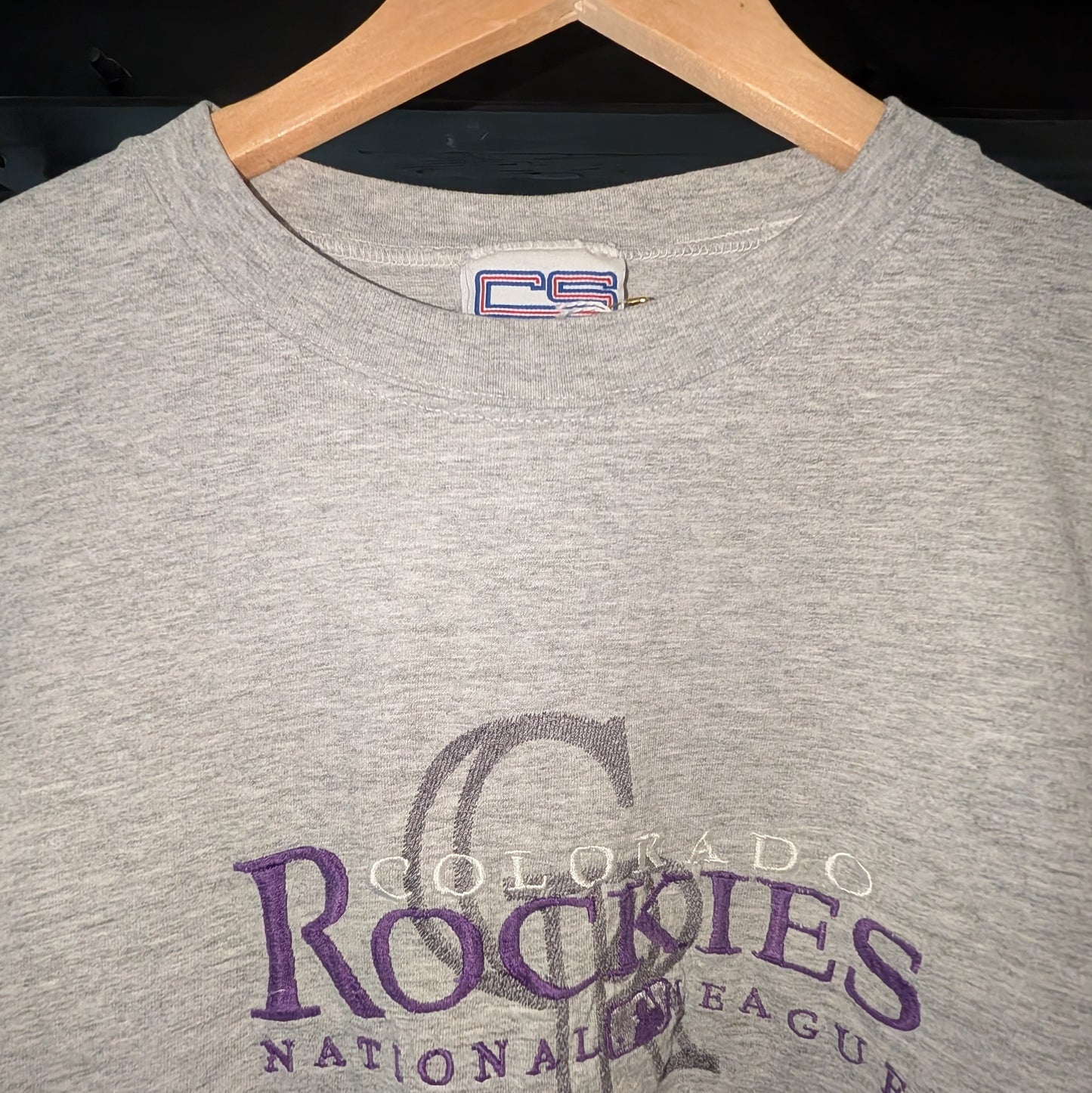 Colorado Rockies 1990s Embroidered Tee