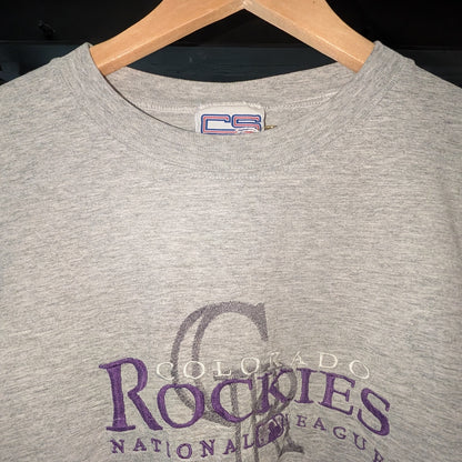 Colorado Rockies 1990s Embroidered Tee
