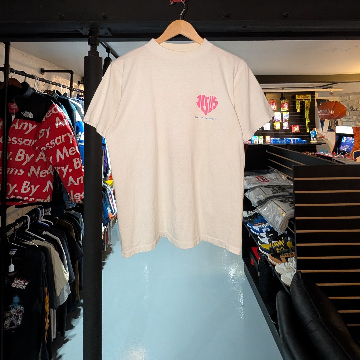 1990s Jesus Live in my Heart Tee